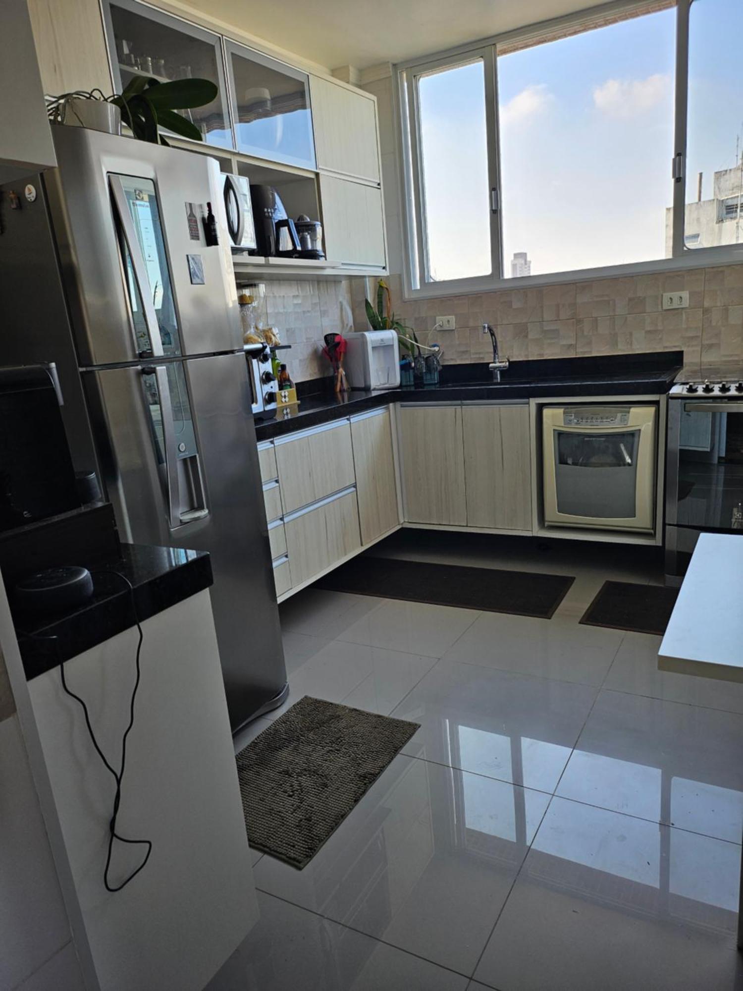 Apartamentos Na Praia Do Gonzaga Frente Mar Com Estacionamento Santos  Buitenkant foto